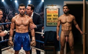 NUBRONZE gay big dick — boxing