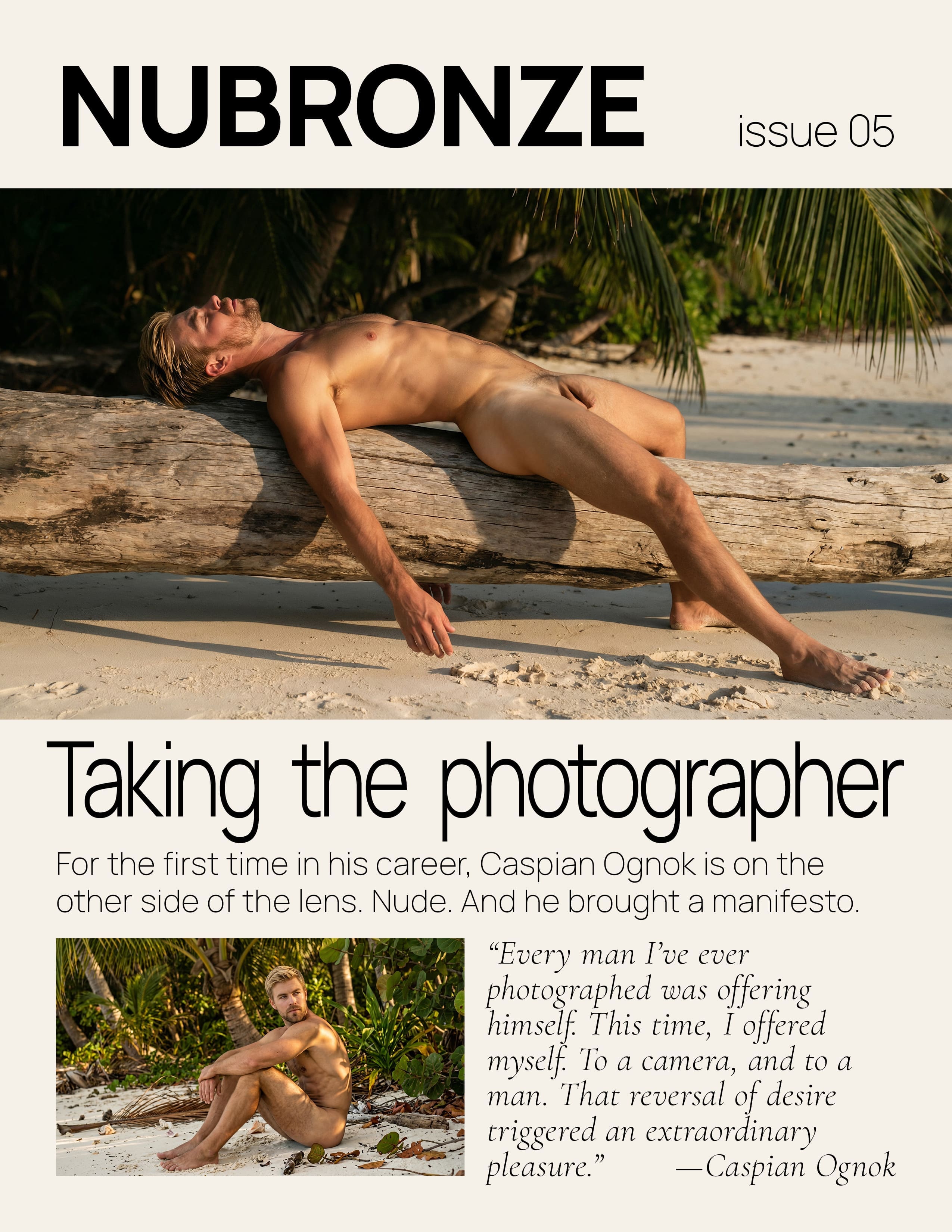 NUBRONZE gay erotic magazine — issue 05